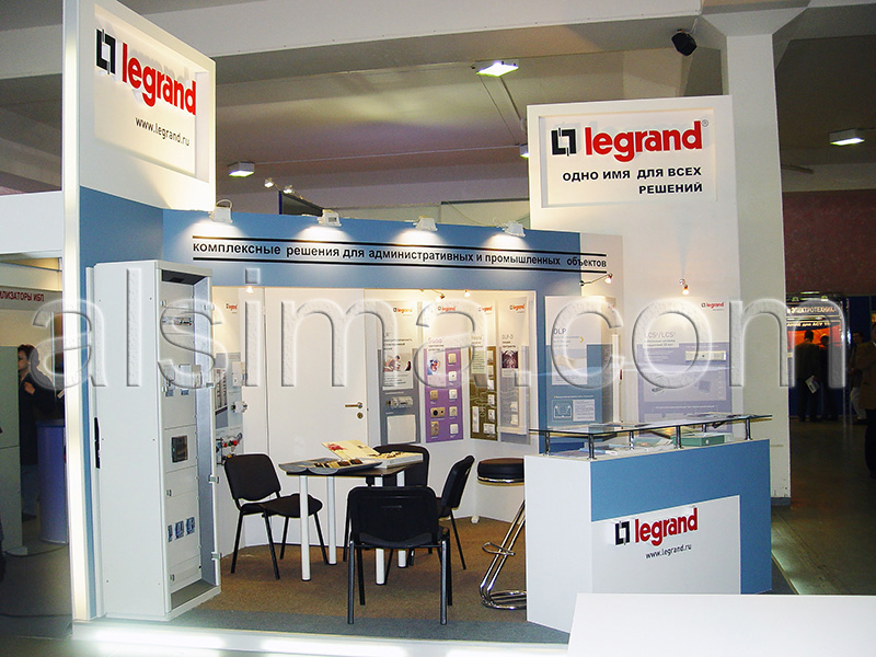 Выставочный стенд legrand